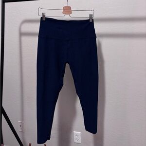 Beyond Yoga Navy Blue Leggings